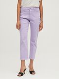 Vila CROPPED STRAIGHT FIT JEANS, Pastel Lilac, highres - 14057734_PastelLilac_003.jpg