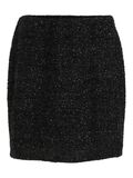 Vila GLITTER MINI SKIRT, Black, highres - 14092705_Black_001.jpg