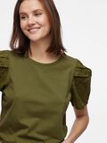 VILA ROUND NECK SHORT SLEEVED TOP, Capulet Olive, highres - 14103334_CapuletOlive_006.jpg
