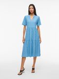 VILA SHORT SLEEVED MIDI DRESS, Blissful Blue, highres - 14109847_BlissfulBlue_003.jpg