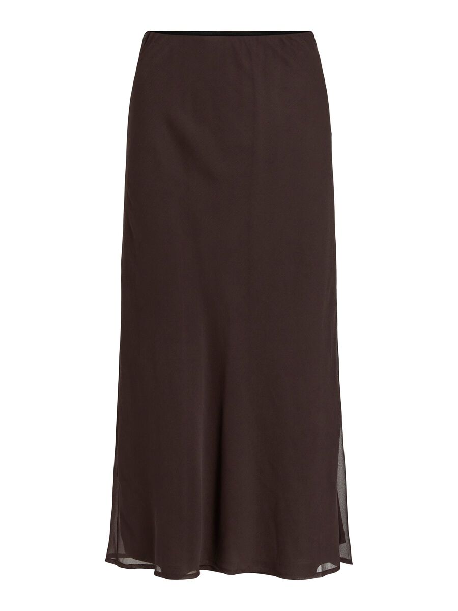 Product carousel image - VIFALIA HIGH WAIST MAXI SKIRT, Coffee Bean | 1