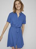 Vila SHORT-SLEEVED SHIRT DRESS, Federal Blue, highres - 14079550_FederalBlue_006.jpg