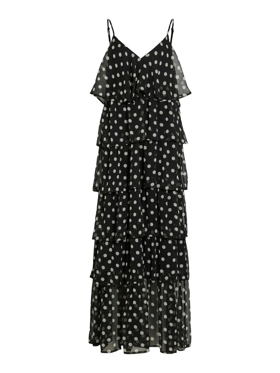 VILA VIHARLEY TIERED MAXI DRESS, Black, highres - 14114575_Black_1259644_001.jpg