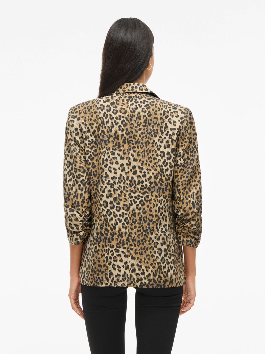 VILA VIJUNE 3/4-MOUWEN BLAZER, Birch, highres - 14111246_Birch_1229751_004.jpg