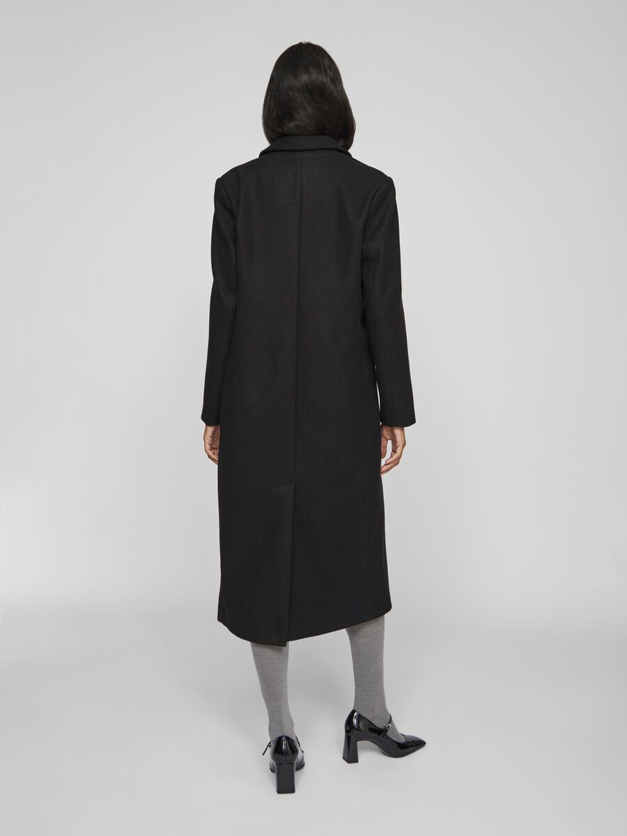 VILA VISOLO BUTTONED COAT, Black, highres - 14094315_Black_004.jpg