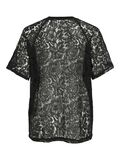 VILA VIOLINE SPETS T-SHIRT, Black, highres - 14114791_Black_002.jpg