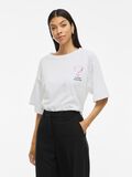 VILA VIHABON COTTON SHORT-SLEEVED T-SHIRT, Optical Snow, highres - 14111838_OpticalSnow_1233188_003.jpg