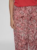 VILA GEMUSTERTE HOSE MIT WEITEM BEIN, Tomato, highres - 14102214_Tomato_1146217_006.jpg