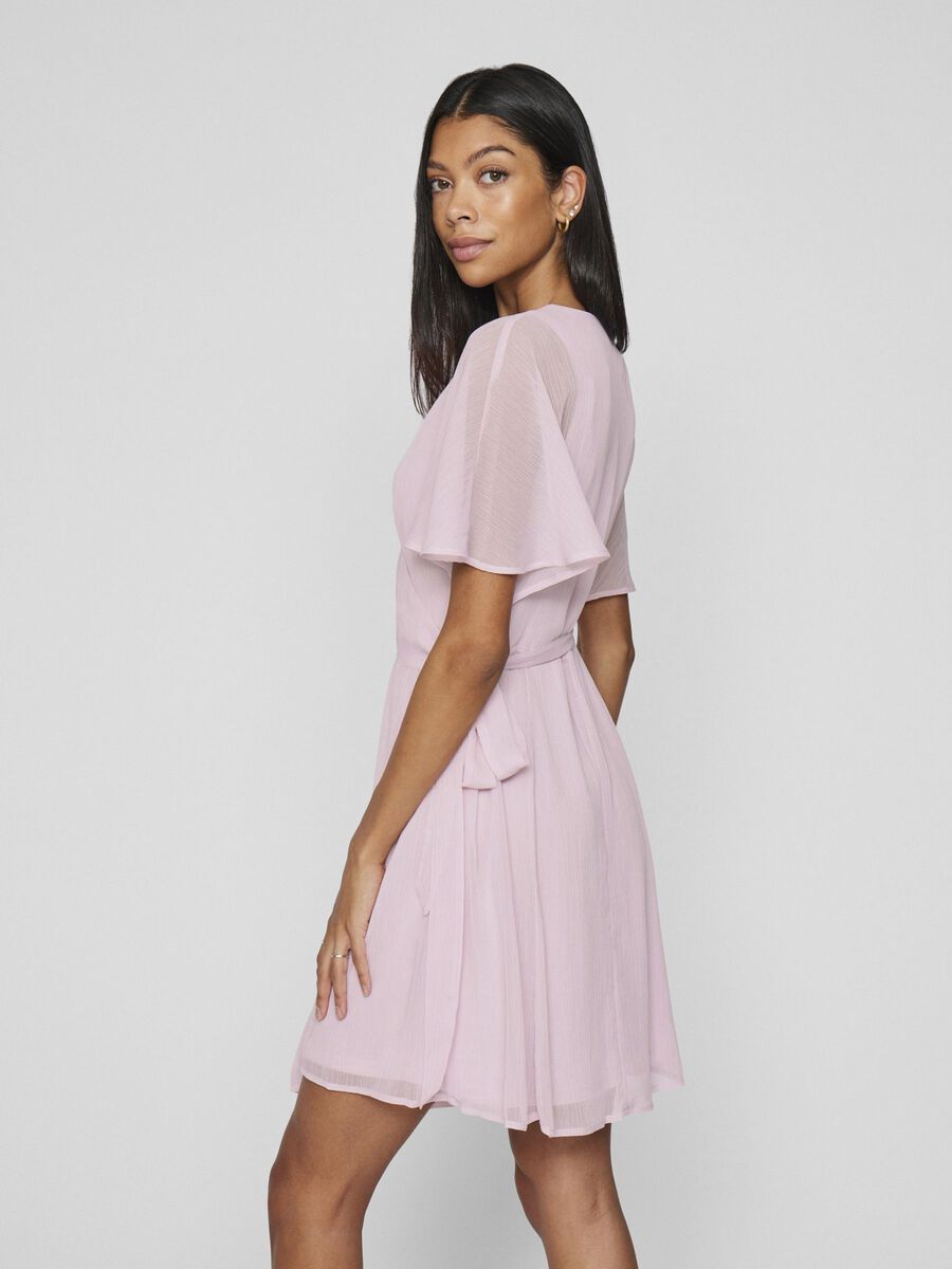 VILA SHORT WRAP DRESS, Winsome Orchid, highres - 14107675_WinsomeOrchid_004.jpg