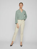 Vila MID-RISE STRAIGHT FIT JEANS, Birch, highres - 14080816_Birch_005.jpg