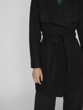 Vila PETITE - TIE WAIST COAT, Black, highres - 14080502_Black_007.jpg