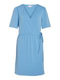 VILA SHORT WRAP DRESS, Blissful Blue, highres - 14102614_BlissfulBlue_001.jpg
