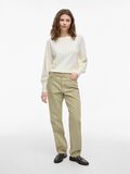 VILA VIALICE DE CINTURA REGULAR JEANS STRAIGHT FIT, Sage, highres - 14104625_Sage_005.jpg