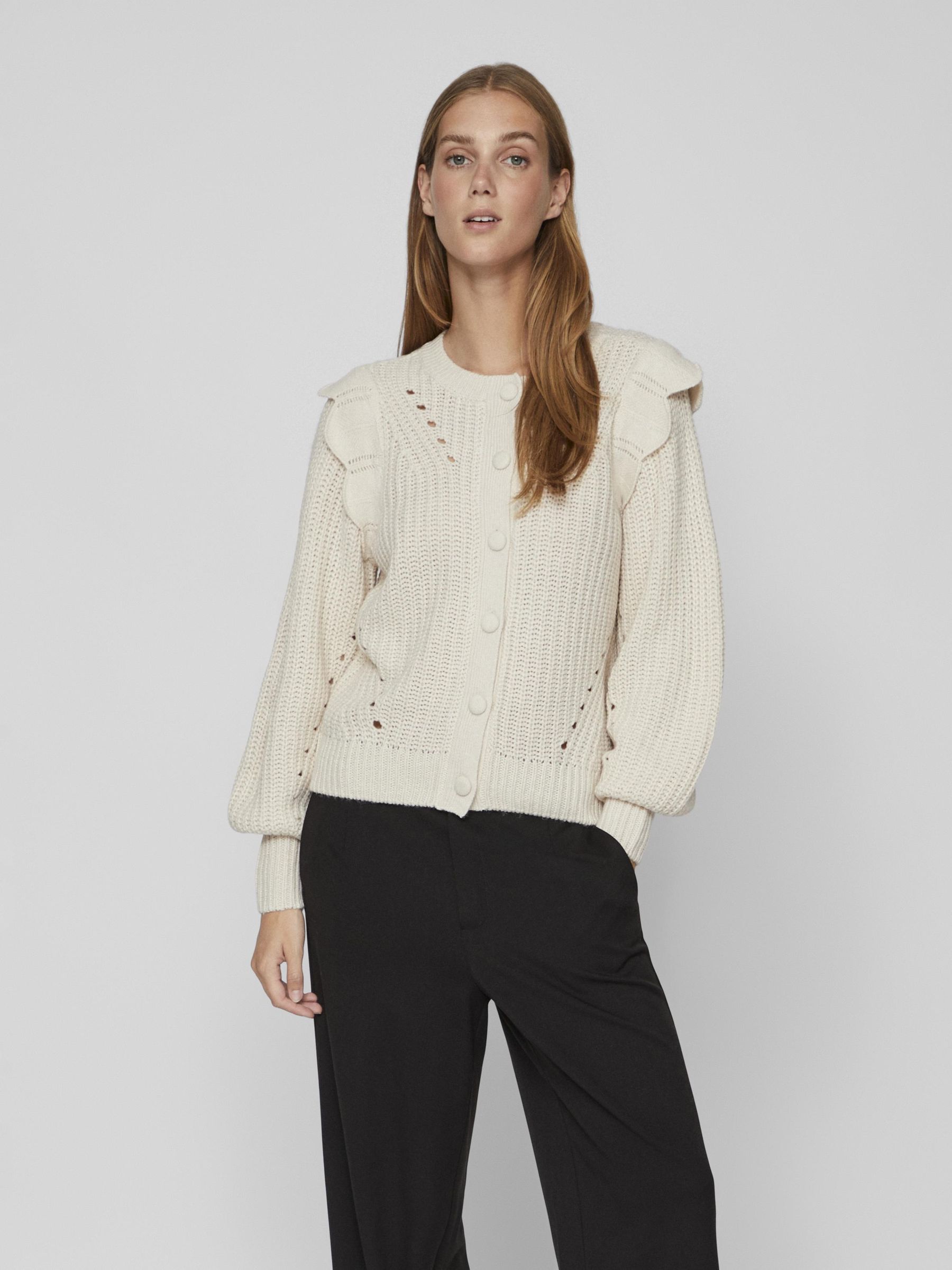 Vila long knit discount cardigan