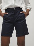 Vila LYOCELL BLEND CHINO SHORTS, Total Eclipse, highres - 14050354_TotalEclipse_006.jpg