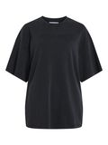 VILA ROUND NECK T-SHIRT, Meteorite, highres - 14105957_Meteorite_001.jpg