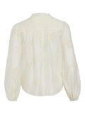 Product image thumbnail - SPLIT-NECK OVERHEMD MET LANGE MOUWEN, Cloud Dancer | 6