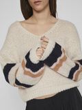 Vila V-NECK KNITTED JUMPER, Feather Gray, highres - 14099070_FeatherGray_1123892_006.jpg