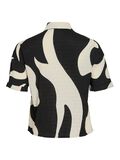 VILA VIZEYA SHORT SLEEVED SHIRT, Black Beauty, highres - 14107003_BlackBeauty_1185120_002.jpg