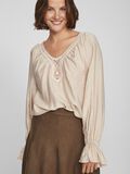 VILA V-NECK LONG SLEEVED TOP, Birch, highres - 14106619_Birch_008.jpg