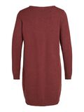 Vila LONG SLEEVED KNITTED DRESS, Fired Brick, highres - 14042768_FiredBrick_958791_002.jpg
