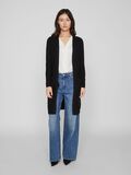 Vila PETITE - LONG OPEN CARDIGAN, Black, highres - 14058389_Black_003.jpg