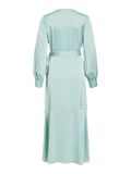 Product image thumbnail - VITWINKLE MAXI WRAP DRESS, Green Milieu | 7