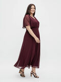 Vila CURVE - V-NECK MAXI DRESS, Winetasting, highres - 14080326_Winetasting_005.jpg