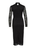 VILA HIGH NECK  MIDI DRESS, Black, highres - 14103770_Black_002.jpg