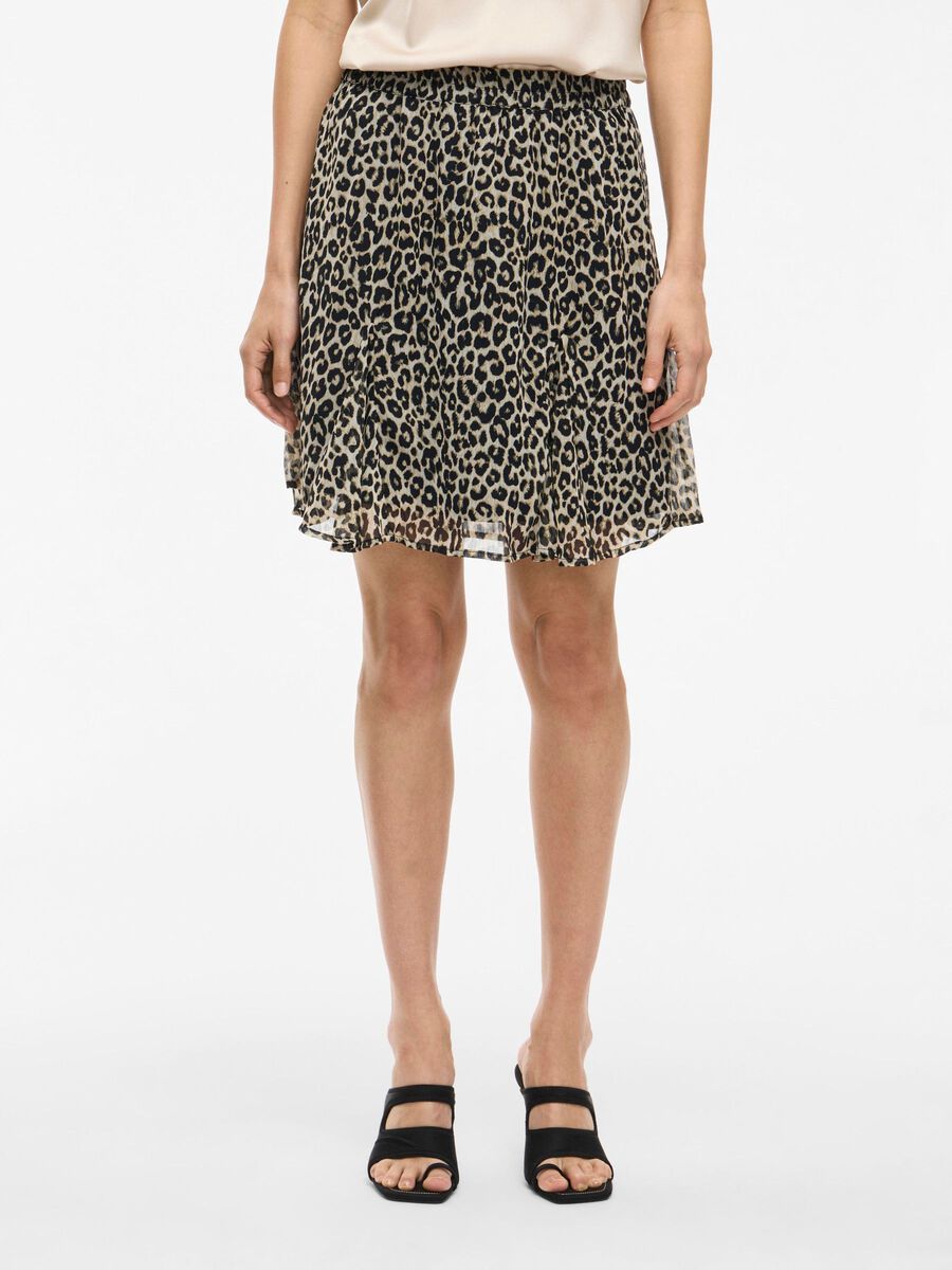VILA HIGH WAISTED MINI SKIRT, Nomad, highres - 14071753_Nomad_1259615_003.jpg