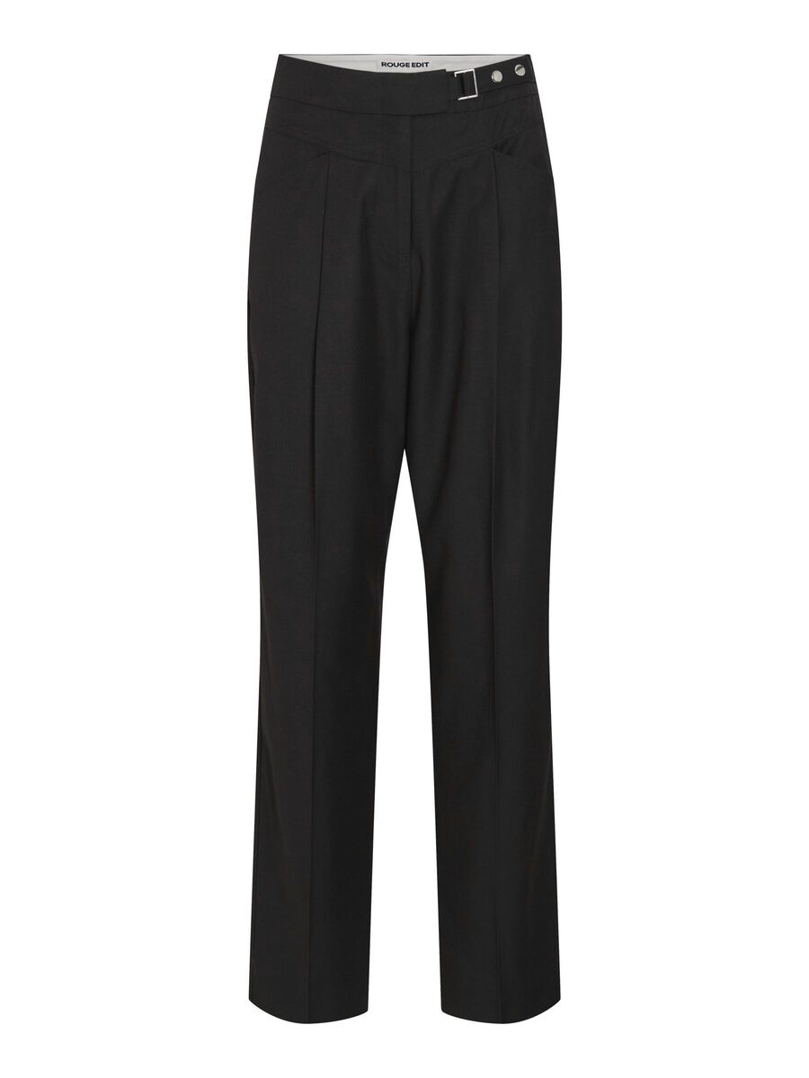 VILA HIGH WAIST TROUSERS, Meteorite, highres - 14103316_Meteorite_001.jpg