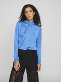 VILA HIGH NECK LONG SLEEVED BLOUSE, Regatta, highres - 14103232_Regatta_003.jpg