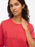 VILA VISIF KURZÄRMELIGES SWEATSHIRT, Poppy Red, highres - 14112586_PoppyRed_1240891_006.jpg