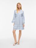 VILA VIETNA 3/4 SLEEVED SHORT DRESS, Dazzling Blue, highres - 14110947_DazzlingBlue_1227634_005.jpg