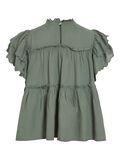 VILA VIPRETA HOGE KRAAG TOP MET KAPMOUWEN, Laurel Wreath, highres - 14112805_LaurelWreath_002.jpg