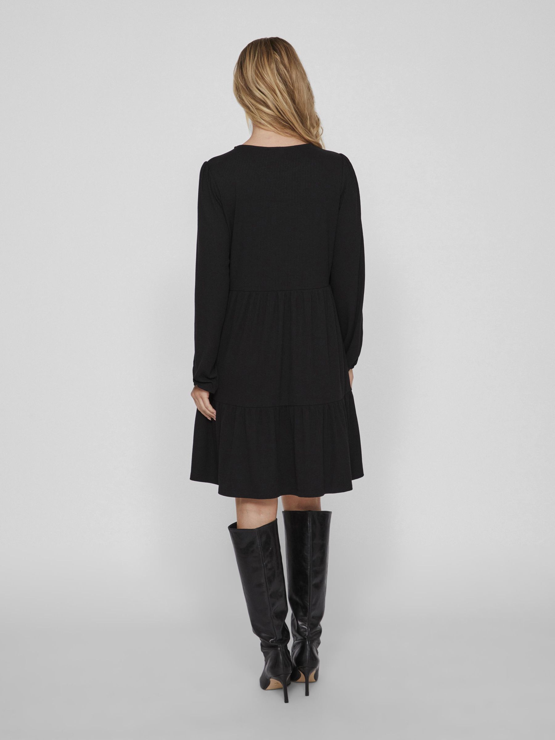 LONG SLEEVE SHORT DRESS