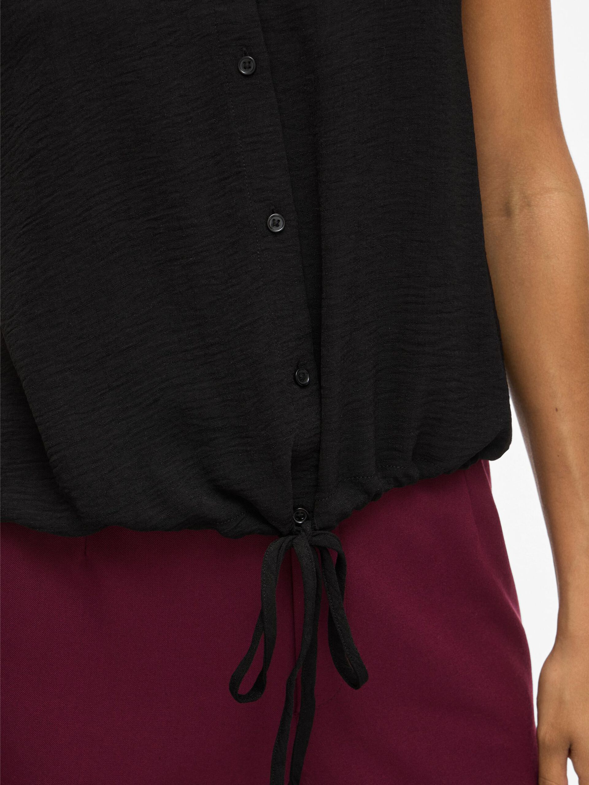 Carousel image - VISURASHIL - MANCHES COURTES CHEMISE, Black Beauty | 3