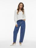 VILA REGULAR WAIST JEANS, Medium Blue Denim, highres - 14109241_MediumBlueDenim_005.jpg