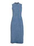 VILA VINONA MIDI DENIM DRESS, Medium Blue Denim, highres - 14113600_MediumBlueDenim_001.jpg
