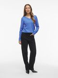 VILA VIRIL V-NECK KNITTED PULLOVER, Regatta, highres - 14042769_Regatta_958941_005.jpg