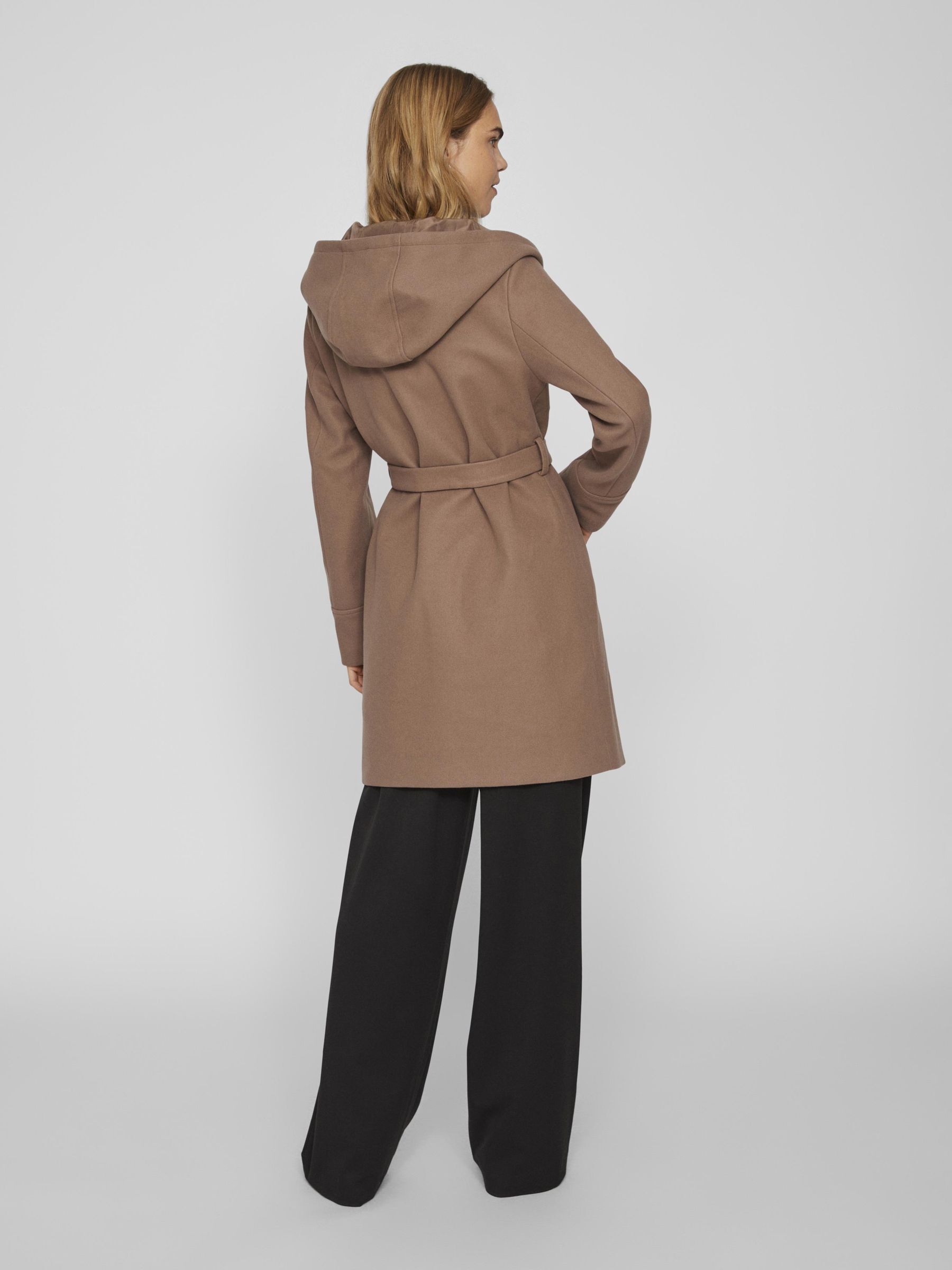 Tan 2025 hooded coat