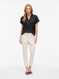 VILA VIENNA SHORT SLEEVED SHIRT, Black Beauty, highres - 14107405_BlackBeauty_005.jpg