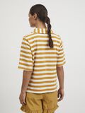 Vila STRIPED POLO SHIRT, Cloud Dancer, highres - 14079975_CloudDancer_004.jpg