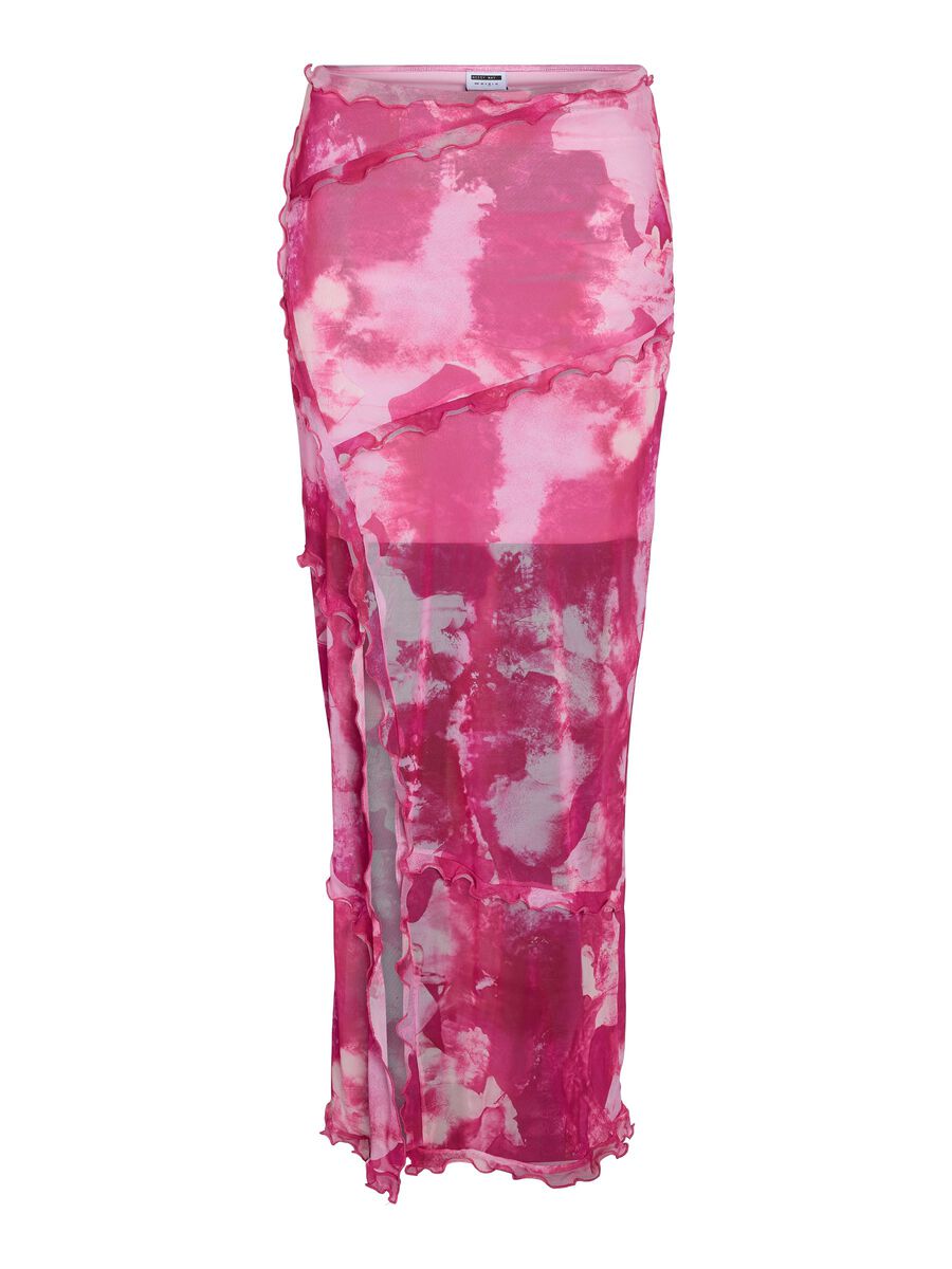 Product carousel image - NMROSA MAXI SKIRT, Fuchsia Fedora | 2