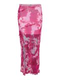 Product image thumbnail - NMROSA MAXI SKIRT, Fuchsia Fedora | 6