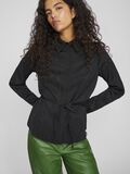 VILA TIE WAIST SHIRT, Meteorite, highres - 14100956_Meteorite_006.jpg
