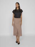 VILA HIGH WAIST MIDIROCK, Brown Lentil, highres - 14099994_BrownLentil_005.jpg