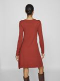VILA KNITTED SHORT DRESS, Burnt Henna, highres - 14103191_BurntHenna_004.jpg