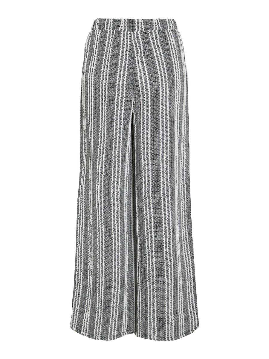 VILA VISONEA HIGH WAIST WIDE-LEG TROUSERS, Black Beauty, highres - 14107622_BlackBeauty_1190822_002.jpg