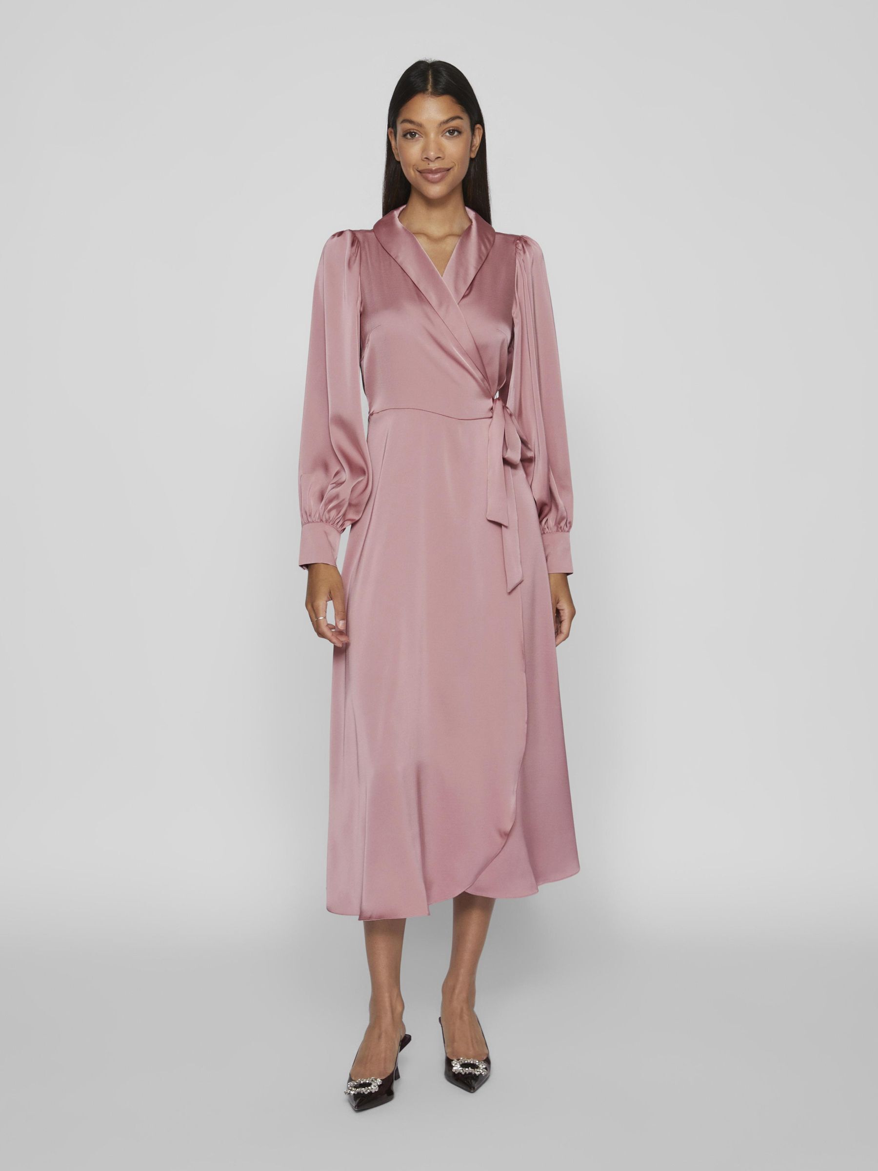 Uo gloria midi wrap dress top